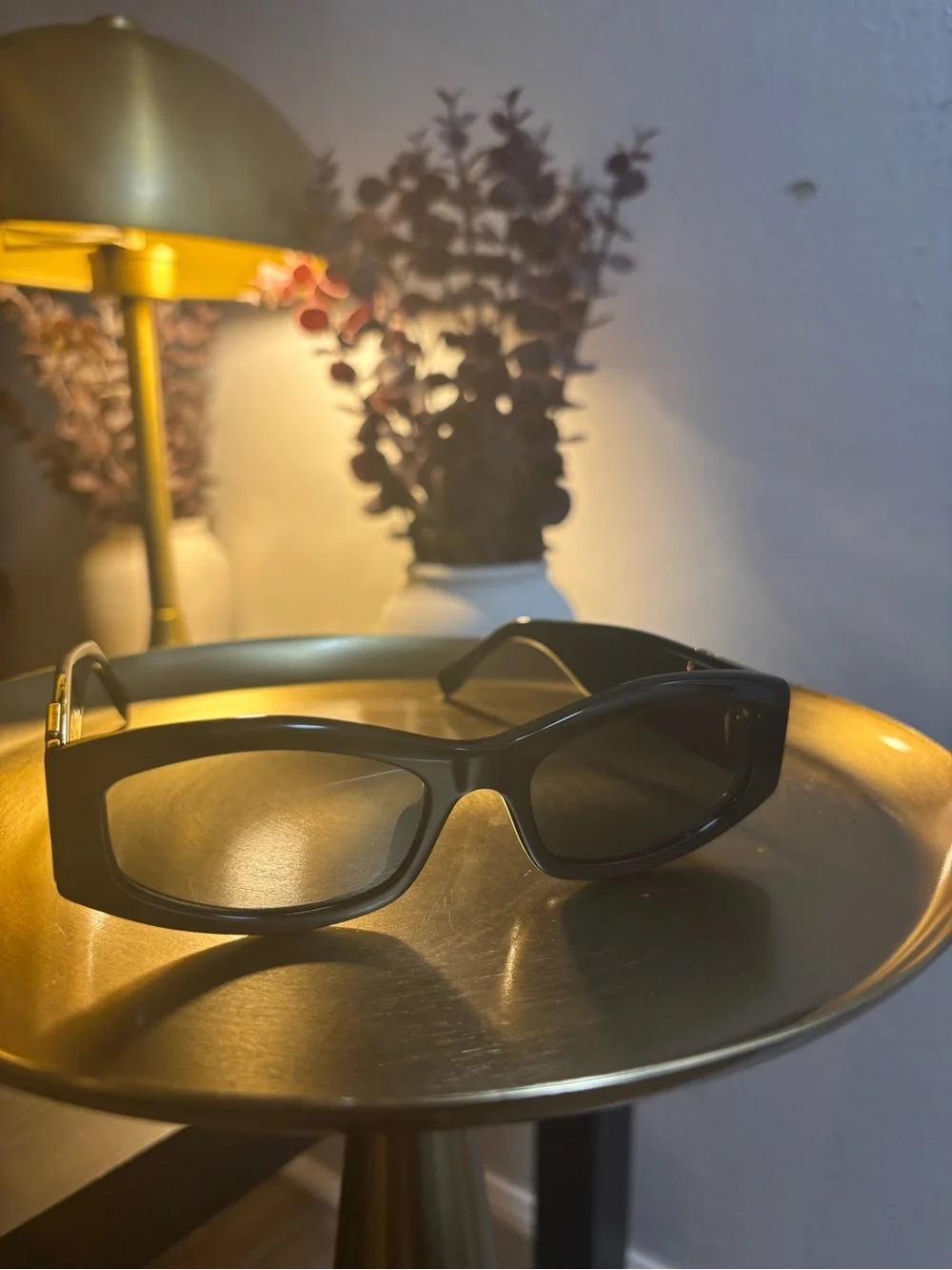 Black Rectangular Sunglasses